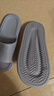 稻草人拖鞋男女居家用秋冬洗澡厚底浴室內(nèi)外穿情侶防滑靜音涼拖 灰42-43 曬單實拍圖