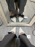 ZARA2025早秋季新款時(shí)尚外穿尖頭蝴蝶結法式包頭半拖鞋平底涼單鞋 淡黃色 39 曬單實(shí)拍圖