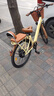 鳳凰（Phoenix）新國標電動(dòng)自行車(chē)成人鋰電池電動(dòng)車(chē)男女士小型電瓶車(chē)長(cháng)續航電動(dòng)助力自行車(chē) L8米色/速度傳感/單速/26寸輻條輪 6AH電動(dòng)續航18公里 曬單實(shí)拍圖