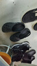 CROCS卡駱馳洞洞鞋貝雅男鞋女鞋輕便耐磨一腳蹬拖鞋休閑鞋|10126 黑色-001 41 /42(260mm) 曬單實(shí)拍圖