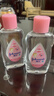強生（Johnson）嬰兒撫觸油保濕護膚200ml*2 新生兒寶寶兒童身體潤膚按摩油家庭裝 曬單實(shí)拍圖