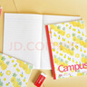 國譽(yù)(KOKUYO)Campus無(wú)線(xiàn)裝訂本筆記本子記事本·清涼水果本 B5/40張 5本封面隨機 WCN-CNB1444 曬單實(shí)拍圖