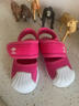 阿迪達斯（adidas）夏季三葉草嬰童貝殼頭運動(dòng)涼鞋EG5712 EG5712 21 曬單實(shí)拍圖