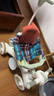 ANGI BABY兒童三輪車(chē)腳踏車(chē)寶寶遛娃神器滑行車(chē)多功能自行車(chē)寶寶手推車(chē) 柯曼綠 【安全護欄+靠背+手推桿】 曬單實(shí)拍圖