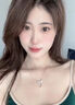 芯奢999純銀蝴蝶結流蘇項鏈女新款輕奢足銀高級感七夕生日禮物鎖骨鏈 999足銀蝴蝶結項鏈 曬單實(shí)拍圖