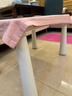 宜家（IKEA）MAMMUT瑪莫特兒童桌學(xué)習繪畫(huà)小桌子學(xué)生家用幼兒園餐桌 兒童桌白色77x55cm 曬單實(shí)拍圖