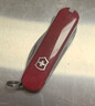 維氏瑞士軍刀典范7項多功能水果刀刀折疊刀時(shí)尚紅0.6223.G 曬單實(shí)拍圖