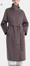 PORTS 寶姿秋冬新品女裝長(cháng)袖中長(cháng)毛呢大衣LP9C023SWF133 暗灰褐 XS (2) 曬單實(shí)拍圖