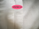 布先生春夏季短袖T恤男士純棉小白T純色內搭打底衫 白色 L(175) 曬單實(shí)拍圖