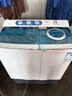 榮事達（Royalstar）洗衣機 10公斤雙筒家用雙缸半自動(dòng)雙桶洗衣機大容量甩干機 以舊換新 白色 RP10030J 曬單實(shí)拍圖