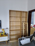 紅森集實(shí)木書(shū)柜帶玻璃門(mén)客廳家用展示柜現代簡(jiǎn)約兒童書(shū)架松木定制儲物柜 3門(mén)120長(cháng)*32深*200高 曬單實(shí)拍圖