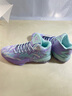 安踏KT3 Team籃球鞋男秋冬季湯普森防滑耐磨減震學(xué)生中幫實(shí)戰運動(dòng)鞋子 【KT3 TEAM中幫版】紫/冰川藍-2 42 (260mm) 曬單實(shí)拍圖