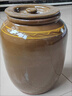 蘭琦歐米缸陶瓷帶蓋家用泡菜缸防潮防蟲(chóng)腌菜缸壇子老式土陶咸菜罐醬缸瓦 裝水約60斤花紋款 曬單實(shí)拍圖