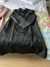 顏域長(cháng)款流行風(fēng)衣女秋冬裝2025新款百搭單排扣氣質(zhì)女式外套 黑色 XL 曬單實(shí)拍圖
