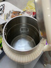 美的（Midea）燒水壺墩墩大容量電熱水壺 1.7L全鋼無(wú)縫內膽電水壺食品級304不銹鋼熱水壺 MK-SH50-Q 曬單實(shí)拍圖