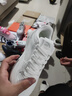 安踏（ANTA）輕松丨小白鞋板鞋男鞋厚底小白鞋休閑鞋子板鞋 紙莎白-2 40 曬單實(shí)拍圖