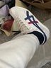 Onitsuka Tiger鬼塚虎男鞋 慢跑鞋透氣輕便男女款運動休閑鞋RUNSPARK 白色/藏青色(1183B480-107) 38 曬單實拍圖