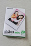 富士（FUJIFILM）  instax立拍立得相機 3英寸mini迷你相紙膠片膠卷 雙包+相冊+冰箱貼+收納盒+邊框貼【含20張白邊】 官方標配 曬單實(shí)拍圖