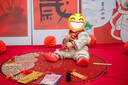 G.DUCKKIDS周歲禮服男寶寶春秋中式嬰兒唐裝套裝衣服滿月百天生日男孩抓周服 紅色 80 尺碼6-12月【75-85cm】 曬單實(shí)拍圖