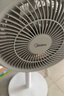 美的（Midea）【暴風(fēng)循環(huán)】空氣循環(huán)扇大風(fēng)量搖頭電風(fēng)扇家用臺式落地扇輕音臥室節能小風(fēng)扇柔風(fēng)輕羽扇 FGA24TQ 曬單實(shí)拍圖