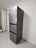 海爾（Haier）冰箱283L三門(mén)雙變溫風(fēng)冷無(wú)霜彩晶面板一級雙變頻節能小戶(hù)型家用冰箱家電BCD-283WLHC357SW 曬單實(shí)拍圖