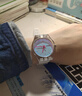斯沃琪（Swatch）瑞士手表 炫白極光2.0 簡(jiǎn)約節日禮物男女時(shí)尚腕表 SO29K704-S14 曬單實(shí)拍圖