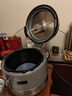 美的（Midea）【國家補貼】0涂層精鋼厚釜電壓力鍋5L雙膽全自動(dòng)智能預約家用煲湯煮飯電飯煲C5856G高壓鍋4-6人 曬單實(shí)拍圖