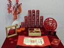 蝸佳購會(huì )議桌布金絲絨桌布紅色絨布料開(kāi)工大吉結婚展會(huì )活動(dòng)長(cháng)方形條桌臺 酒紅色金絲絨桌布1.6*2m1張 曬單實(shí)拍圖
