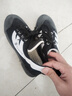 雙星八特男女帆布足球鞋青少年學(xué)生膠底足球鞋人工草防滑足球鞋跑步鞋碎釘 黑色甲B 34 （運動(dòng)鞋穿35） 曬單實(shí)拍圖