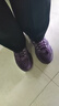 足力健老人鞋中老年女士休閑鞋厚底百搭運(yùn)動(dòng)情侶款老爹鞋25339002J 槿紫-女 37 曬單實(shí)拍圖