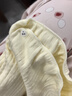 全棉時(shí)代寶寶護肚圍純棉嬰兒肚兜護肚臍帶防著(zhù)涼2條 白+黃色 17.5x17cm 曬單實(shí)拍圖