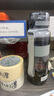 UZSPACE運動(dòng)水杯tritan耐高溫大容量塑料水壺夏季男女小學(xué)生直飲喝水杯子 1000ML灰色【內置茶隔 帶刻度】 曬單實(shí)拍圖