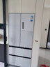 美的（Midea）M60系列520純平全嵌法式多門四開門家用冰箱超薄雙系統(tǒng)循環(huán)大容量制冰BCD-520WUFPZM(E)白國(guó)家補(bǔ)貼 曬單實(shí)拍圖