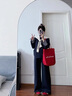 革曼孕婦裝秋季套裝2025新款韓版寬松大碼孕婦上衣褲子休閑兩件套秋冬 上衣+褲子 XL 曬單實(shí)拍圖