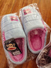 大嘴猴（paul frank）棉拖鞋女舒適家居情侶毛絨秋冬保暖棉鞋 女款淺藍250 PF62607 曬單實(shí)拍圖