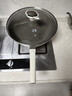 九陽(yáng)炒鍋不粘鍋炒菜鍋鈦瓷0氟聚油家用電磁爐燃氣灶通用 鈦陶瓷丨0氟0分解 32cm 曬單實(shí)拍圖