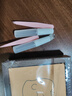 OIMGDIY寶寶胎毛相框畫(huà)紀念品自制劉海胎發(fā)正方形中空相框男孩女孩子 【送制作材料包】4寸胡桃色牛皮 曬單實(shí)拍圖