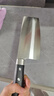 十八子作菜刀切片刀 家用女士專(zhuān)用切肉刀鋒利切菜刀陽(yáng)江正宗廚房中式刀具 曬單實(shí)拍圖