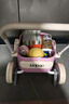 kidpop嬰兒學(xué)步車(chē)7個(gè)月-3歲多功能手推車(chē)可調速助步車(chē)周歲禮物 童話(huà)粉 曬單實(shí)拍圖