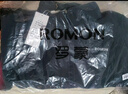 羅蒙（ROMON）夾克男士秋冬休閑潮流仿羊羔絨立領(lǐng)抓絨衣柔軟搖粒絨外套男黑A(yíng)XL 曬單實(shí)拍圖