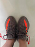 阿迪達斯Yeezy350夏日透氣男鞋灰橙椰子休閑鞋GW1229 38 曬單實(shí)拍圖