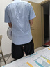 HLA海瀾之家短袖襯衫男夏季輕商務(wù)經(jīng)典系列純棉時(shí)尚襯衫男 曬單實(shí)拍圖