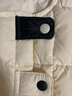 乖奇熊寶寶羽絨服馬甲秋冬季保暖坎肩外套輕薄鴨絨嬰幼兒三防背心馬夾 奶白色 90cm 充絨量30g 曬單實(shí)拍圖