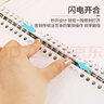 國譽(yù)（KOKUYO）B5/40張/8mm橫線(xiàn)單本裝Campus系列秒開(kāi)活頁(yè)本記事本綠色 WCN-CBN144G 曬單實(shí)拍圖