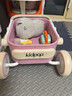 kidpop嬰兒學(xué)步車(chē)7個(gè)月-3歲多功能手推車(chē)可調速助步車(chē)周歲禮物 童話(huà)粉 曬單實(shí)拍圖