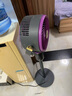 美的（Midea）電風(fēng)扇空氣循環(huán)扇暴風(fēng)驅蚊落地扇家用大風(fēng)力輕音凈化扇 紫色【驅蚊款】雙重抗菌+智能語(yǔ)音+10米送風(fēng) 曬單實(shí)拍圖