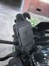 摩多狼（MOTOWOLF）摩托車減震防盜手機支架送外賣摩旅導(dǎo)航架斜角甲殼手機支架鏡座款 曬單實拍圖