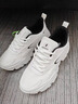 森馬男鞋春季透氣網(wǎng)面潮流百搭休閑鞋跑步運動(dòng)厚底增高白色老爹鞋子男 白色 42 曬單實(shí)拍圖