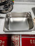 雙俊馬 201不銹鋼份數盆自助餐爐餐盤(pán)布菲爐內膽餐盆長(cháng)方形食物盆 1/3 曬單實(shí)拍圖