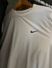 耐克男子跑步健身上衣瑜伽訓練速干短袖針織NIKE HYVERSE DV9840 100白/黑 S 曬單實(shí)拍圖